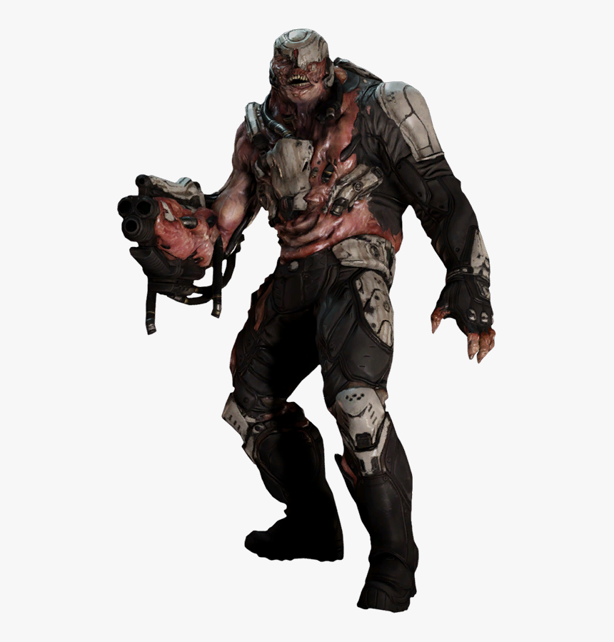 Doom 2016 Possessed Soldier, HD Png Download, Free Download