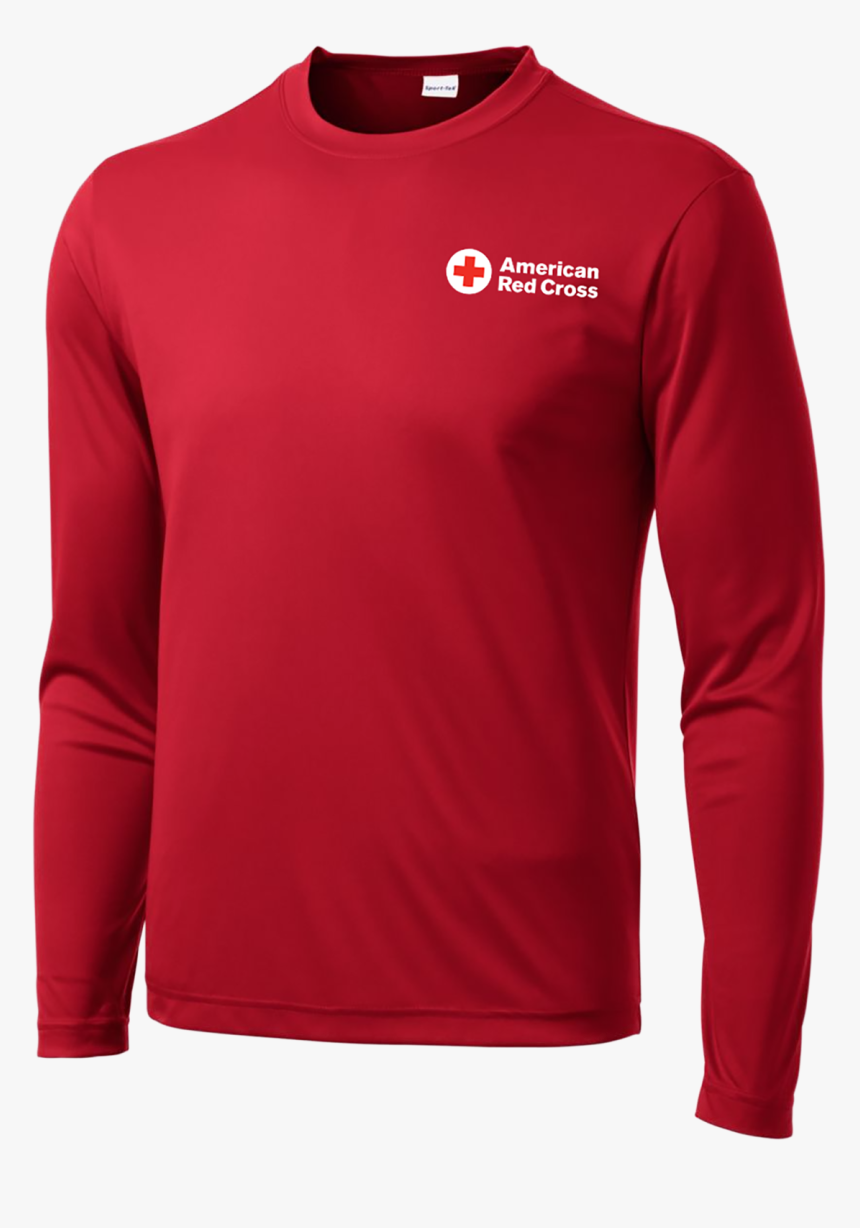 Red - Long-sleeved T-shirt, HD Png Download, Free Download