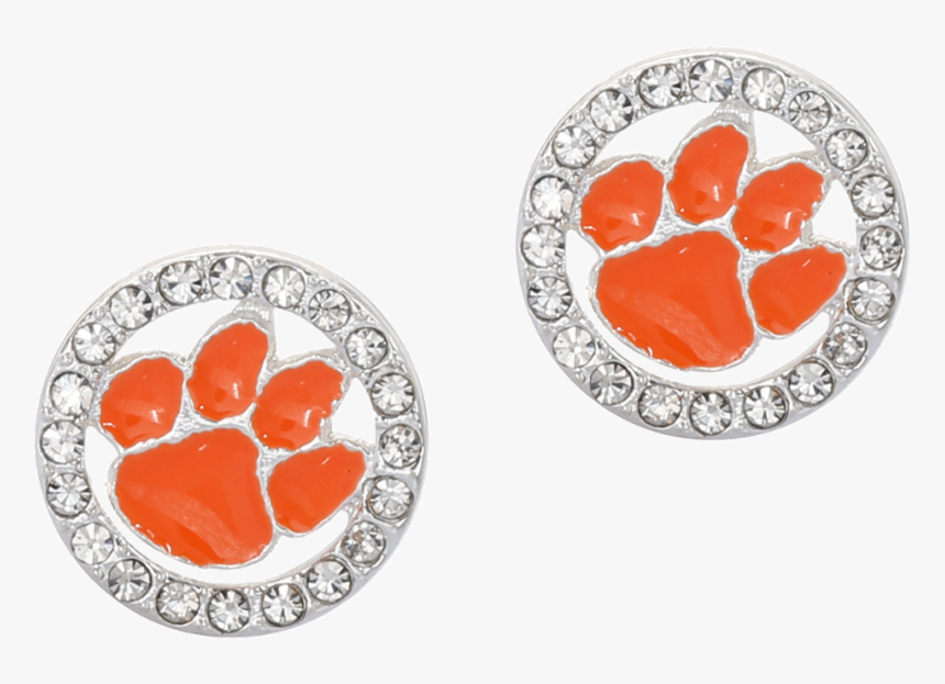 Clemson 4073 - Earrings, HD Png Download, Free Download