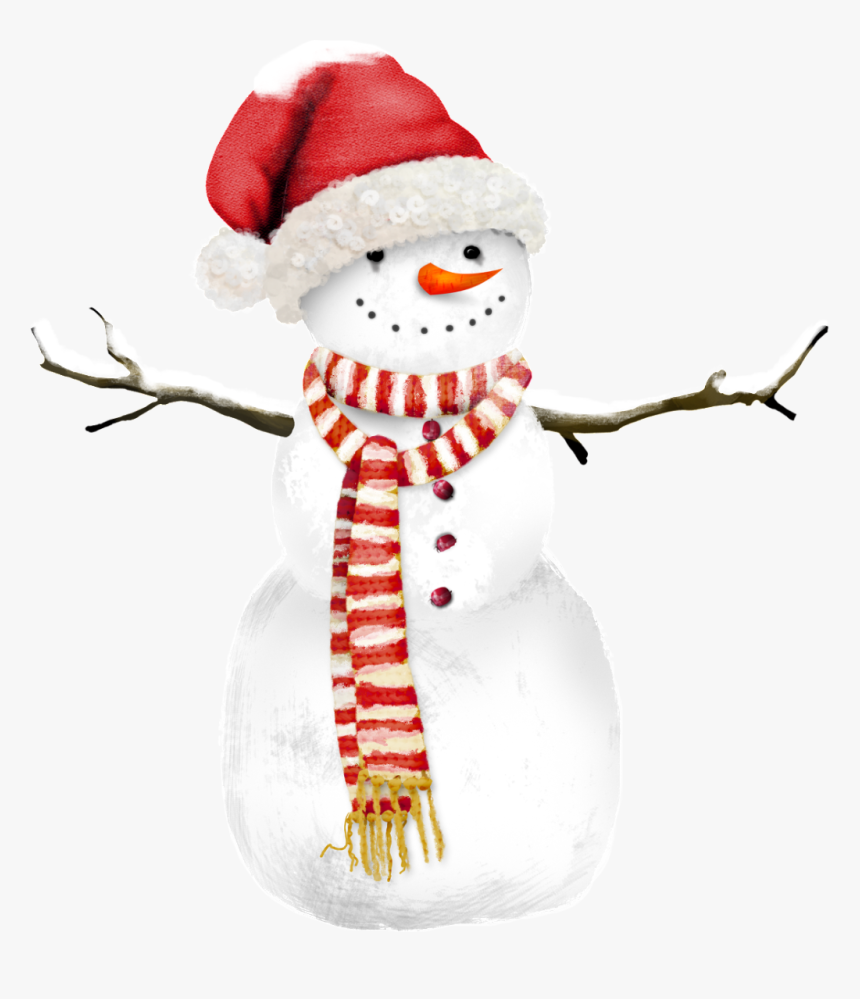 Transparent Belt Hat Free Buckle Snowman Png - Transparent Snowman, Png Download, Free Download