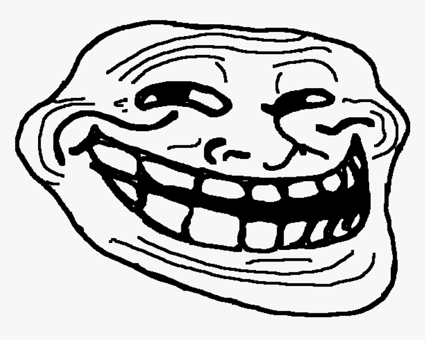 Troll Face, HD Png Download - kindpng