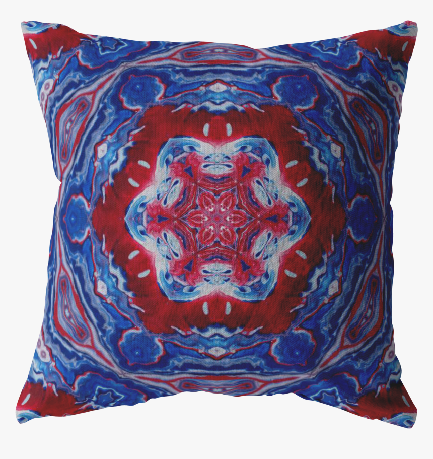 Red White And Blue - Cushion, HD Png Download, Free Download