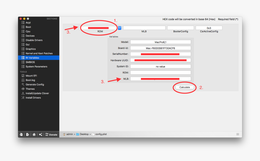 Clover Configurator Intel Hd 4400 , Png Download - Clover Configurator Drop Tables, Transparent Png, Free Download