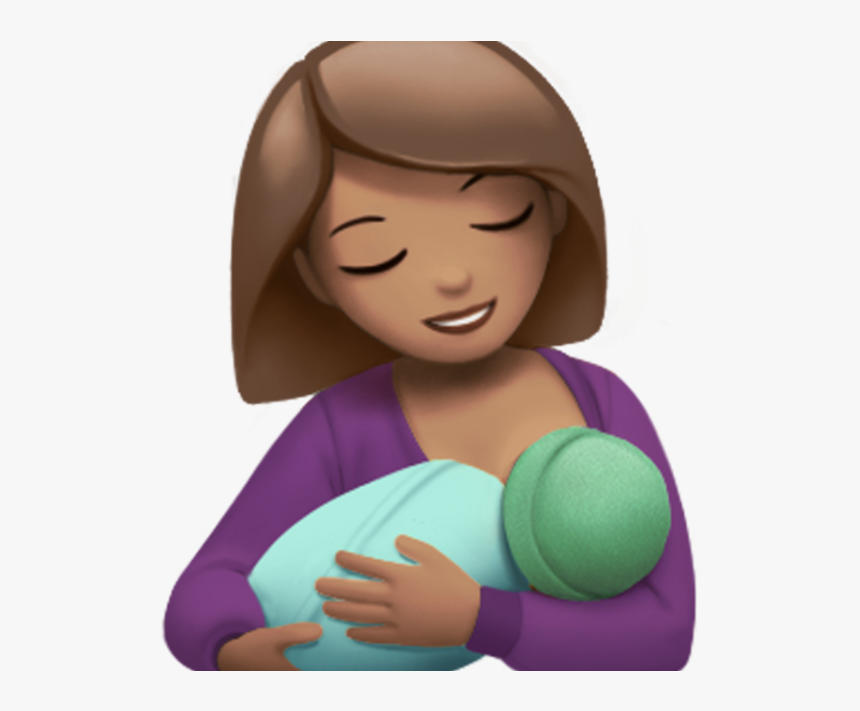 Share Using Facebook - Breastfeeding Emoji Png, Transparent Png, Free Download