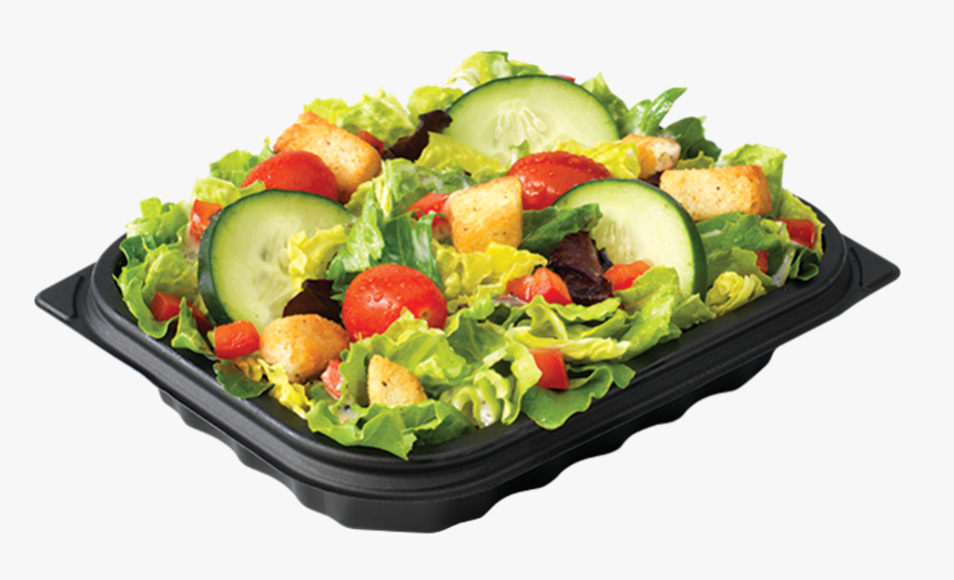 Transparent Veg Patties Png - Wendy's Garden Side Salad Png, Png Download, Free Download