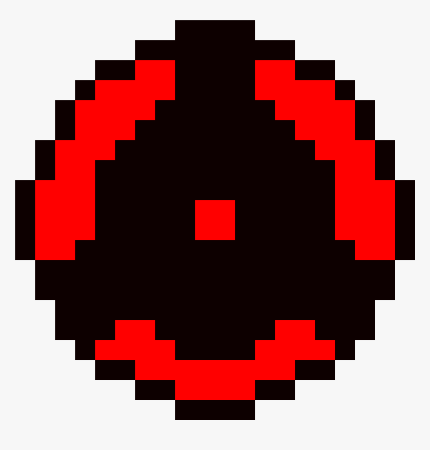 Mangekyou Sharingan Pixel Art, HD Png Download - kindpng