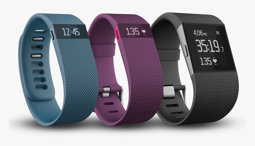 Fitness Tracker Png - Fitbit 2015, Transparent Png, Free Download