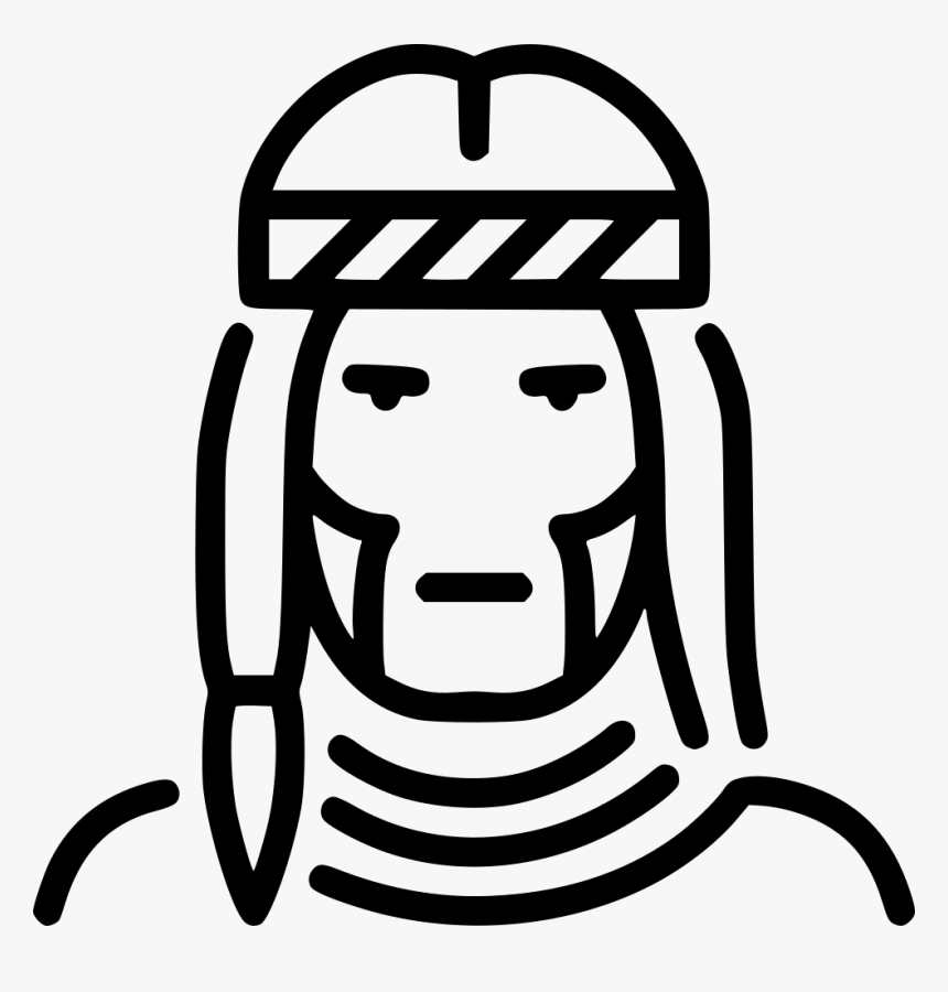 Download Indian Icon Svg Native American Hd Png Download Kindpng