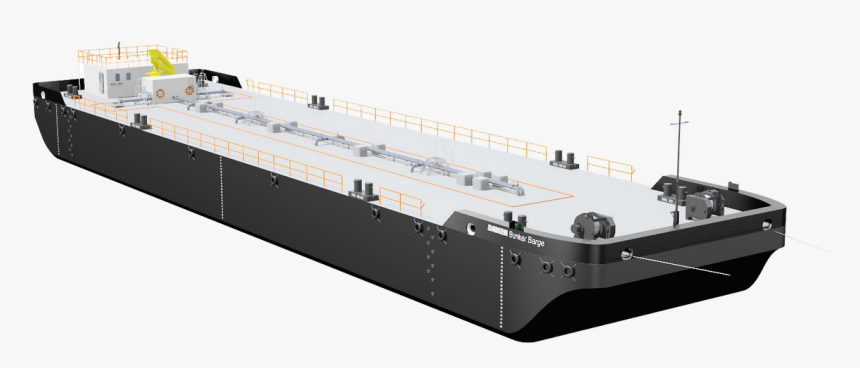 The Bunker Barge Is Very Popular Across A Wide Range - Barcaza Png, Transparent Png, Free Download