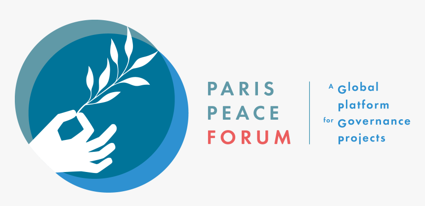 Download Logo With English Baseline Without The Date - Paris Peace Forum 2019 Logo, HD Png Download, Free Download