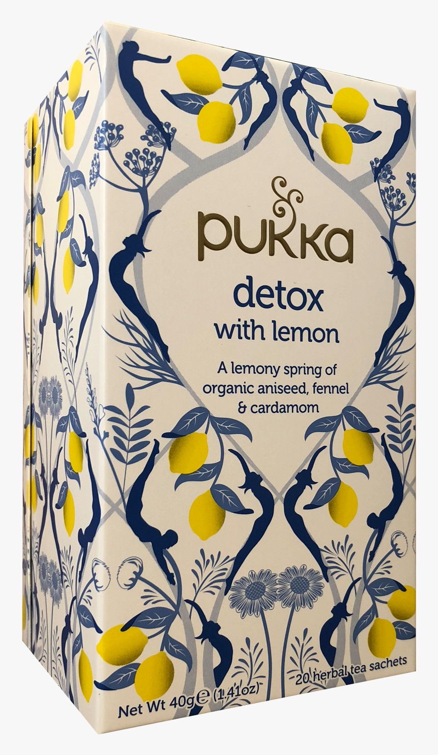 Detox With Lemon Tea - Pukka Herbs, HD Png Download, Free Download