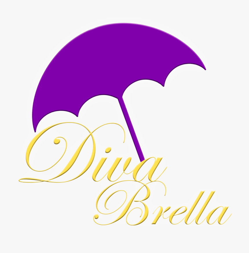 Official Logo Of Diva-brella Llc - Umbrella, HD Png Download, Free Download