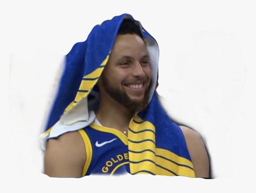 Steph Curry Smiling On Bench, HD Png Download, Free Download