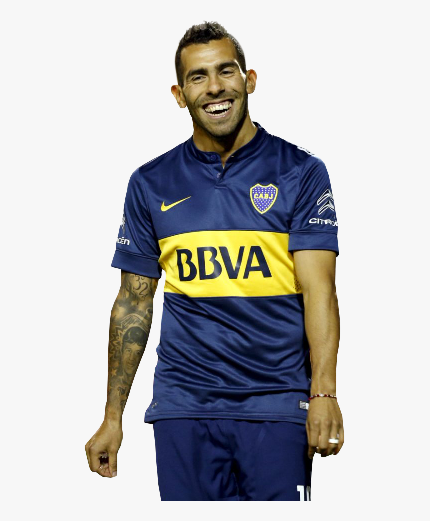 Carlos Tevez Render Boca Juniors Tevez Jersey Hd Png Download Kindpng