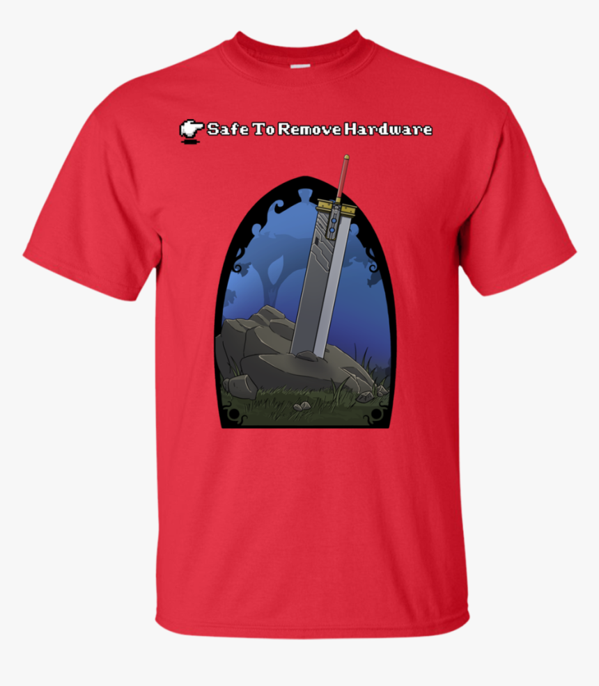 Buster Sword T-shirt , Png Download - T-shirt, Transparent Png, Free Download