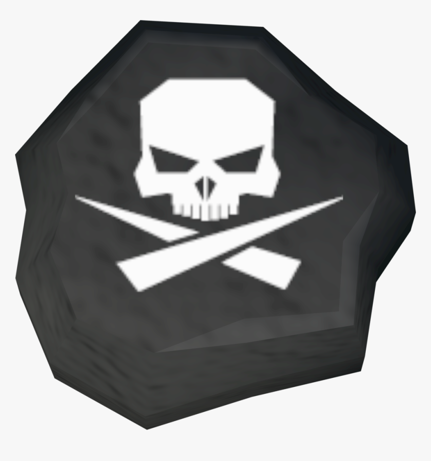 A Death Rune Obtained In The Runespan Is Created By - Skull, HD Png Download, Free Download