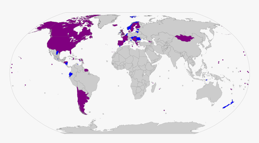 Lgbt Hate Crime Laws By Country Or Territory - Immigrants To Brazil Map, HD Png Download, Free Download