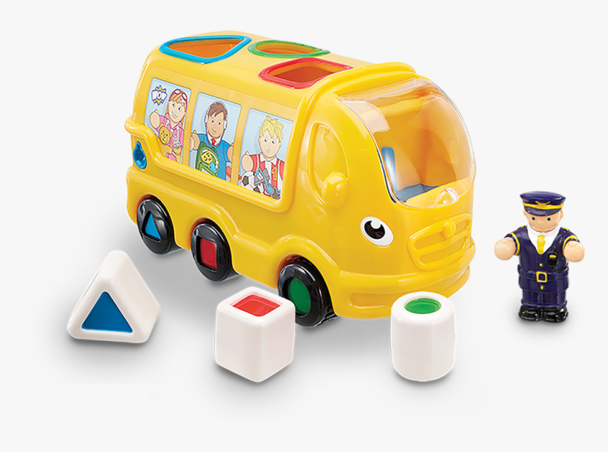 Sidney School Bus - Wow Toys Bus, HD Png Download, Free Download