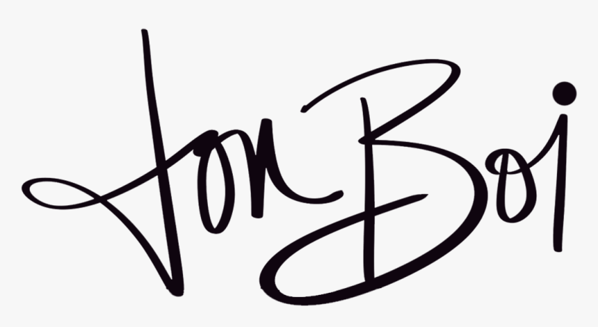 Official Jon Boi Website - Calligraphy, HD Png Download, Free Download