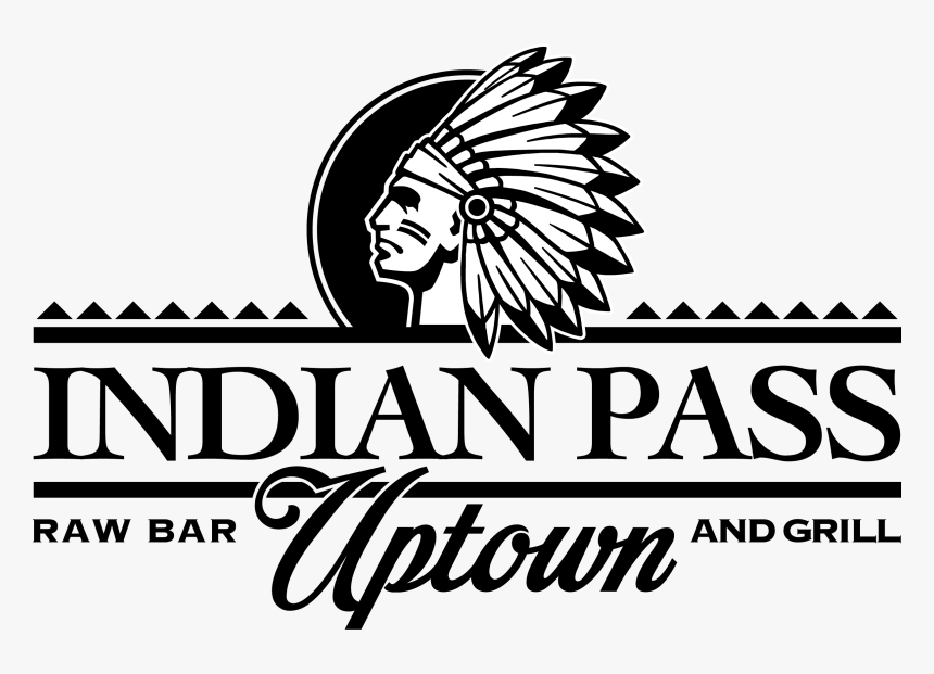 Indian Pass Raw Bar Uptown Logo - Illustration, HD Png Download, Free Download