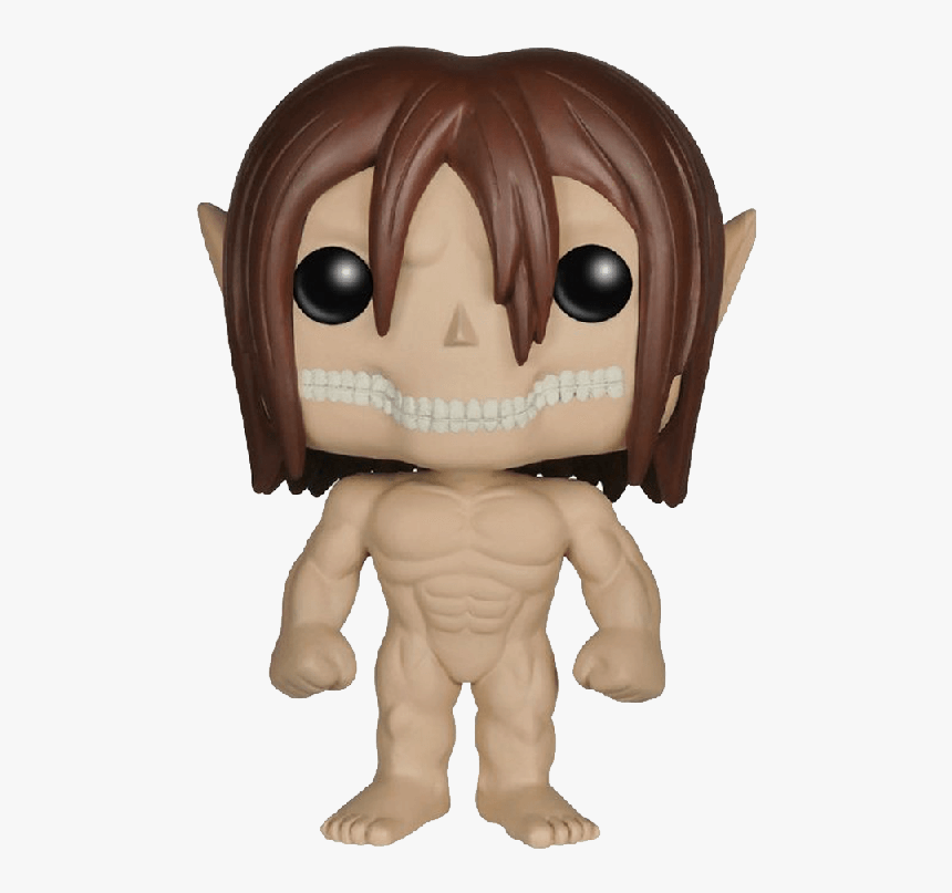 Transparent Eren Jaeger Png - Titan Eren Funko Pop, Png Download, Free Download