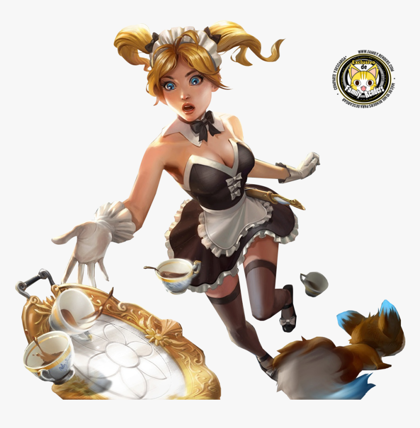 Render Amaterasu Marvelous Maid - Marvelous Maid Amaterasu Smite, HD Png Download, Free Download