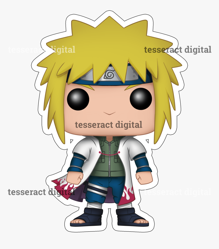 Minato Custom Pop Vinyl - Cartoon, HD Png Download, Free Download