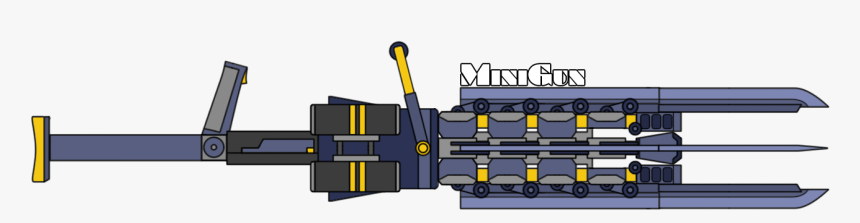 Rwby Minigun Oc , Png Download - Cartoon, Transparent Png, Free Download