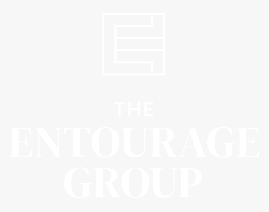 The Entourage Group - Johns Hopkins Logo White, HD Png Download, Free Download