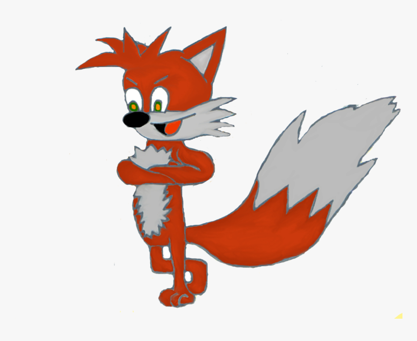 Foxy And Tiger , Png Download - Cartoon, Transparent Png, Free Download