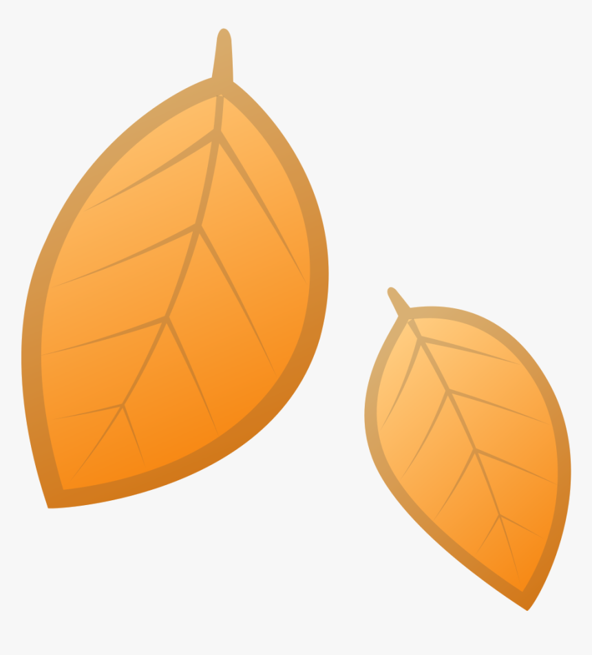 Download Svg Download Png - Google Leaf Emoji, Transparent Png, Free Download