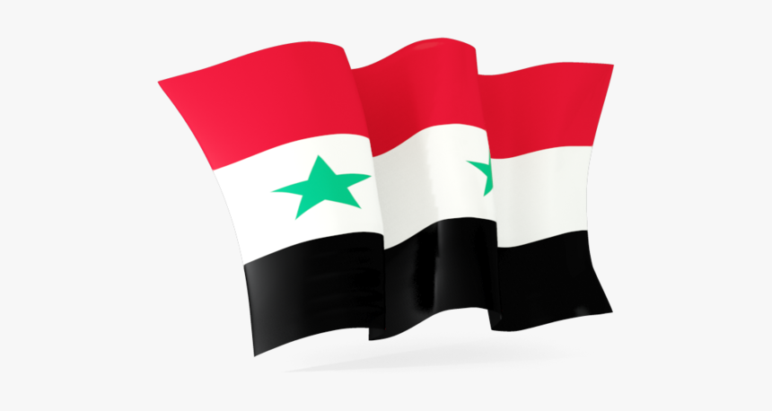 Download Flag Icon Of Syria At Png Format - Iraq Waving Flag Png, Transparent Png, Free Download