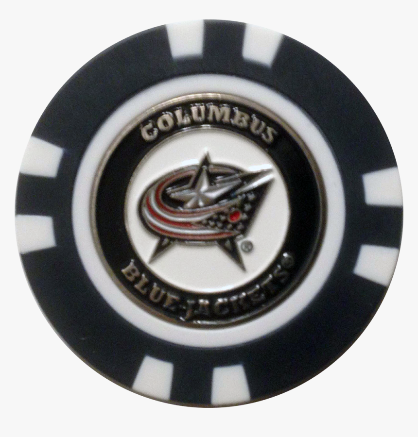 Golf Ball Marker Nhl Columbus Blue Jackets - House Of Skeleton, HD Png Download, Free Download