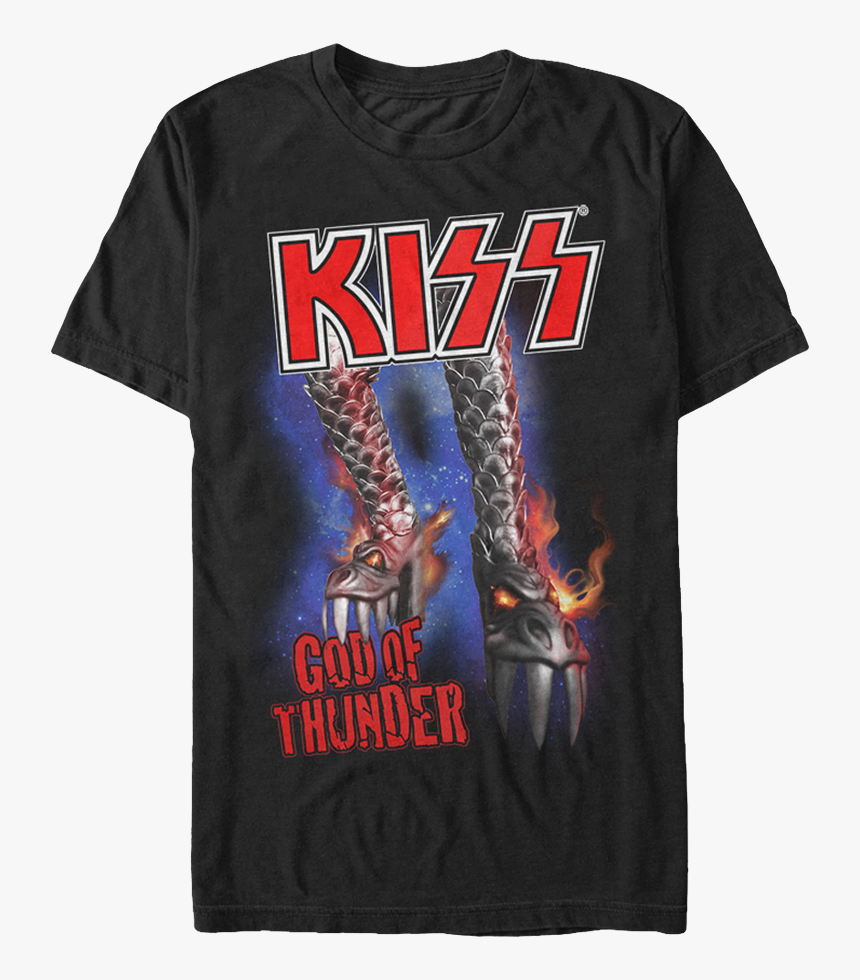 God Of Thunder Kiss T-shirt - Shirt, HD Png Download, Free Download