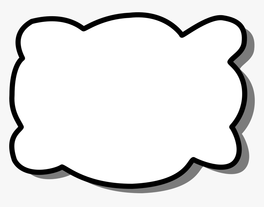 Square Cloud Clipart Png Transparent Png Kindpng