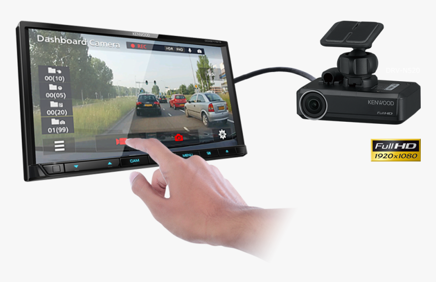 Kenwood Dash Cam Drv N520, HD Png Download, Free Download