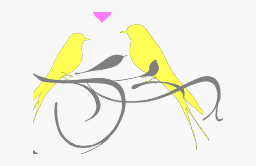 Love Birds Clipart Frame Png - Love Birds Transparent, Png Download, Free Download