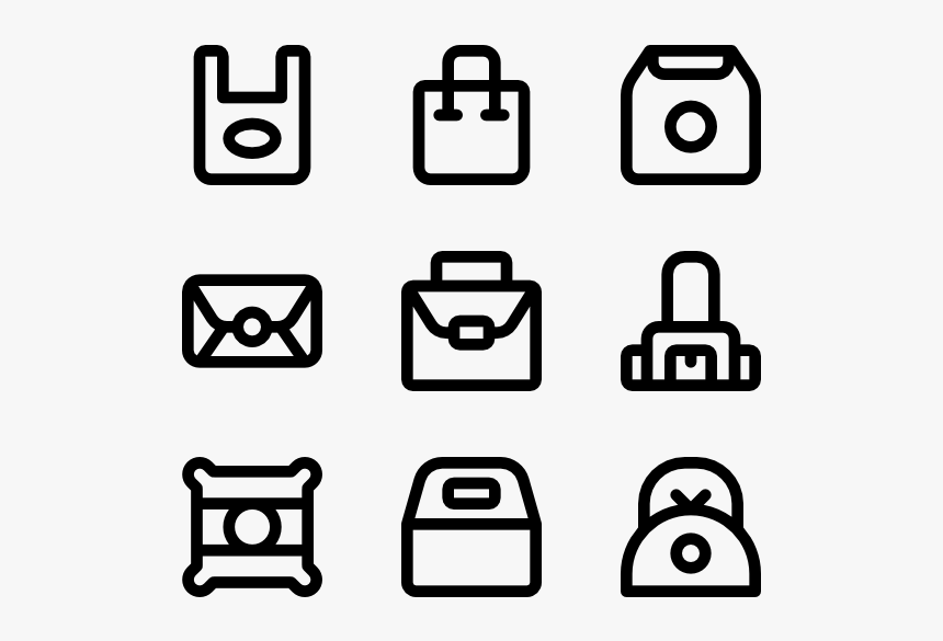 Bags And Packages - Technology Icons Png, Transparent Png, Free Download