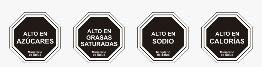 Sellos - Chile Warning Labels, HD Png Download, Free Download