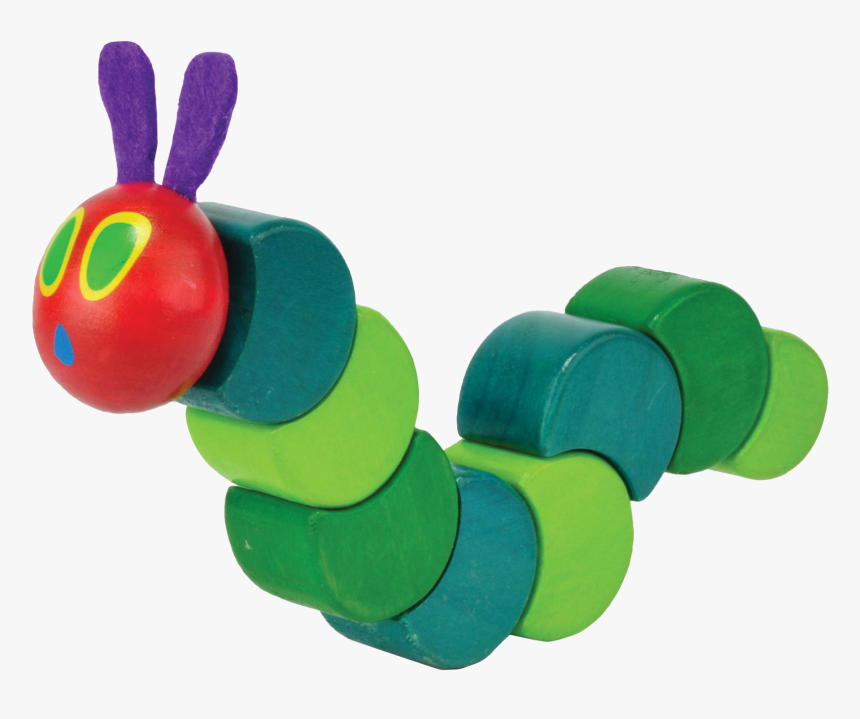 Larva - Wooden Very Hungry Caterpillar, HD Png Download, Free Download