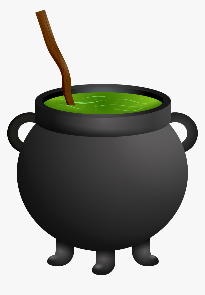 Witch Clipart Cauldron - Witch Cauldron Clipart, HD Png Download, Free Download