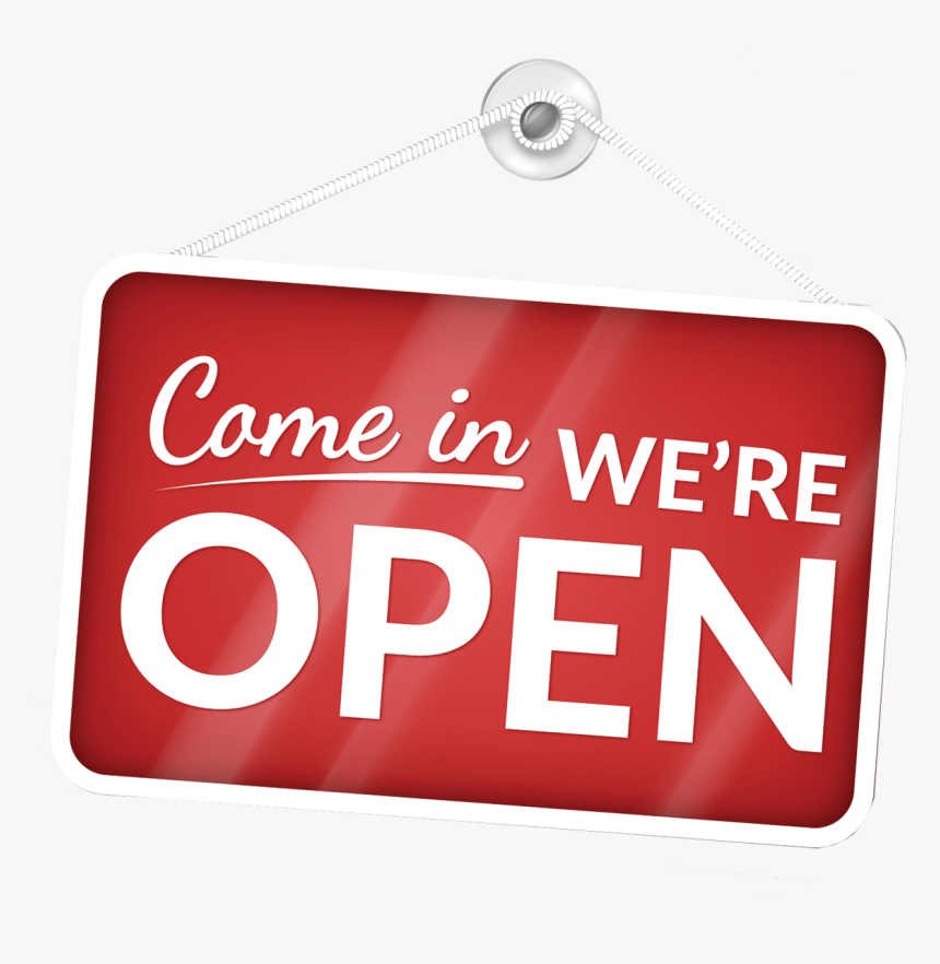 Come In Open Sign - Next Planning, HD Png Download, Free Download