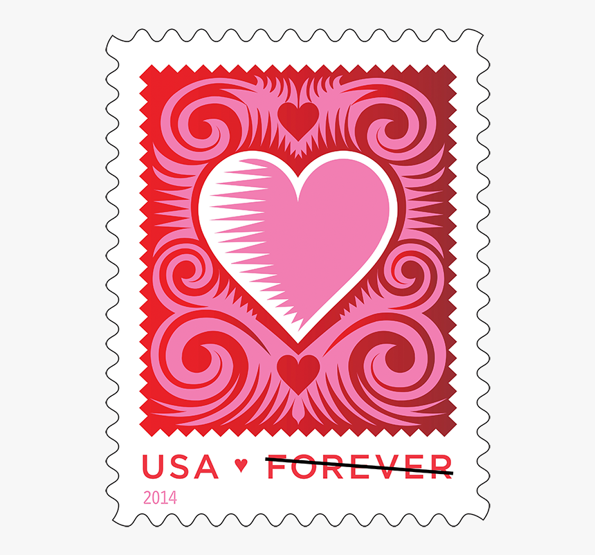 Love Stamp Usps Love Stamps, HD Png Download kindpng