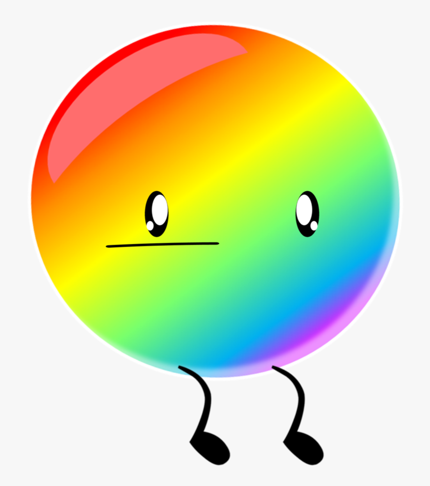 Paintball , Png Download - Rainbow Ball Bfdi, Transparent Png, Free Download