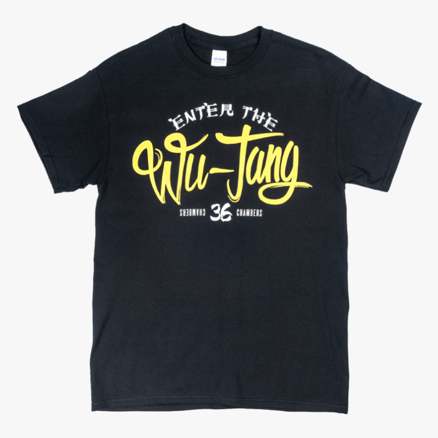 Script Wu Tang Logo T Shirt - T-shirt, HD Png Download, Free Download