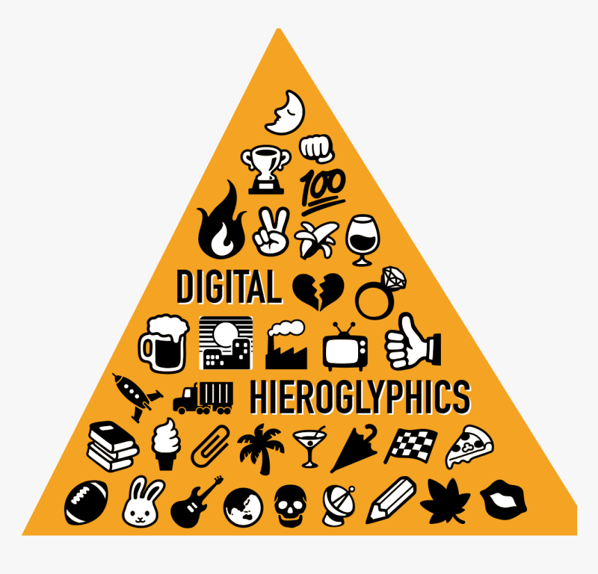 #heiroglyphs #digitalage 
#schieroglyph #hieroglyph - Triangle, HD Png Download, Free Download