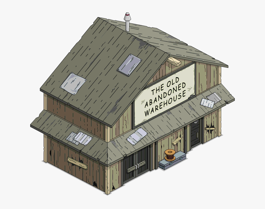 Tapped Out Old Abandoned Warehouse - Shed, HD Png Download, Free Download