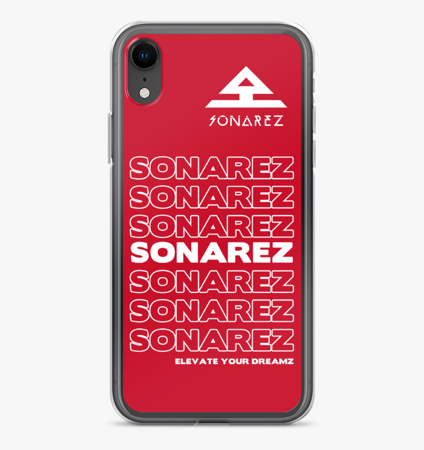 Stackedoutline Sonarezlogowhite Mockup Case On Phone, HD Png Download, Free Download