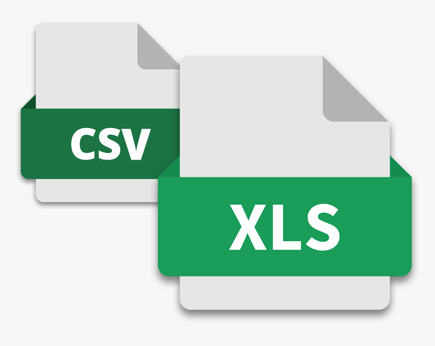 Csv Or Excel Icon Png Download Excel Csv Icon Png Transparent Png 