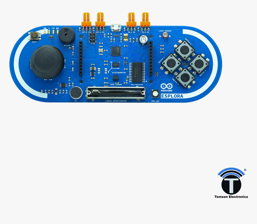 Esplora Joystick Photosensitive Sensor Support Lcd - Arduino Esplora, HD Png Download, Free Download